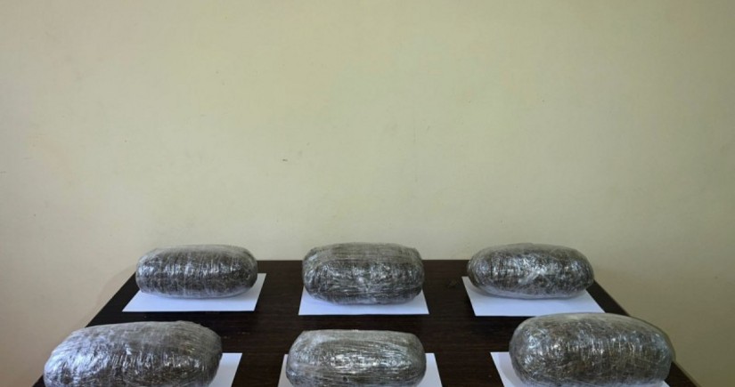 İrandan Azərbaycana 5 kq-dan çox narkotik keçirilməsinin qarşısı alınıb