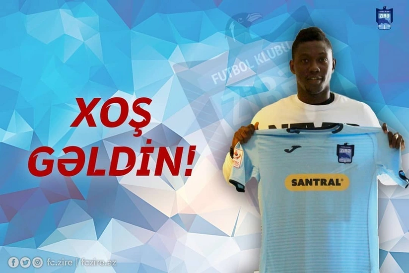 Zirə afrikalı hücumçu ilə müqavilə bağlayıb