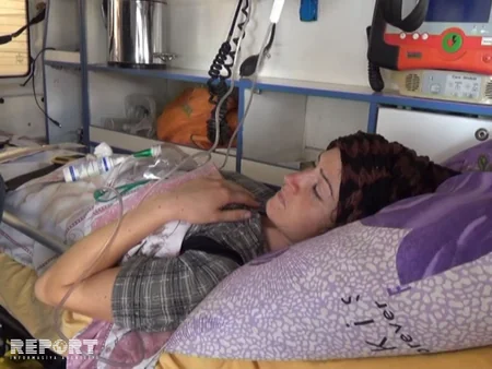 Cəlilabadda qadını gürzə sancıb, vəziyyəti ağırdır - FOTO