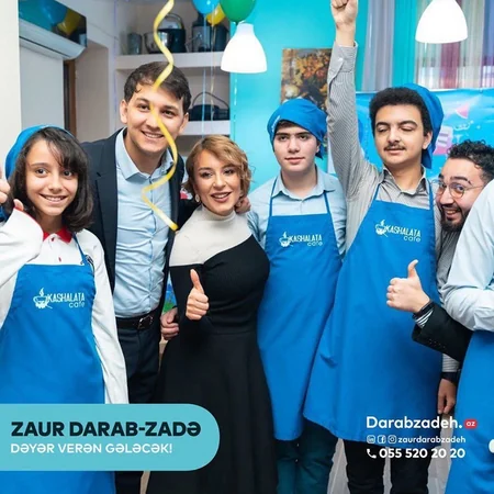 Deputatlığa namizəd Zaur Darabzadə autizmli uşaqlarla görüşüb