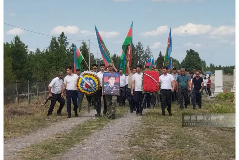 Tərtərdə Birinci Qarabağ müharibəsinin şəhidi Fəqan Yaqubov dəfn edilib - YENİLƏNİB