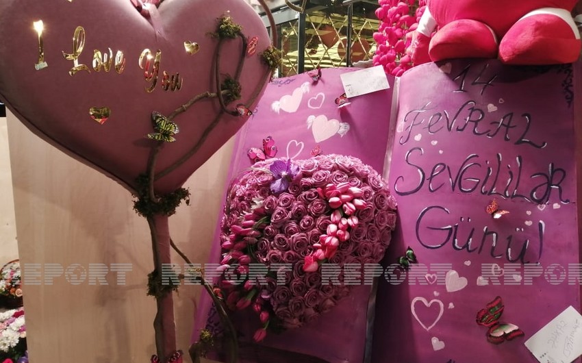 13 fevraldan başlayan “Sevgililər günü”  - FOTOREPORTAJ