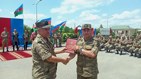 Raket və Artilleriya Qoşunlarının hərbi hissəsində tədbir keçirilib