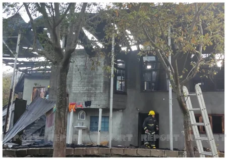 Şəkidə yanğınlar olub