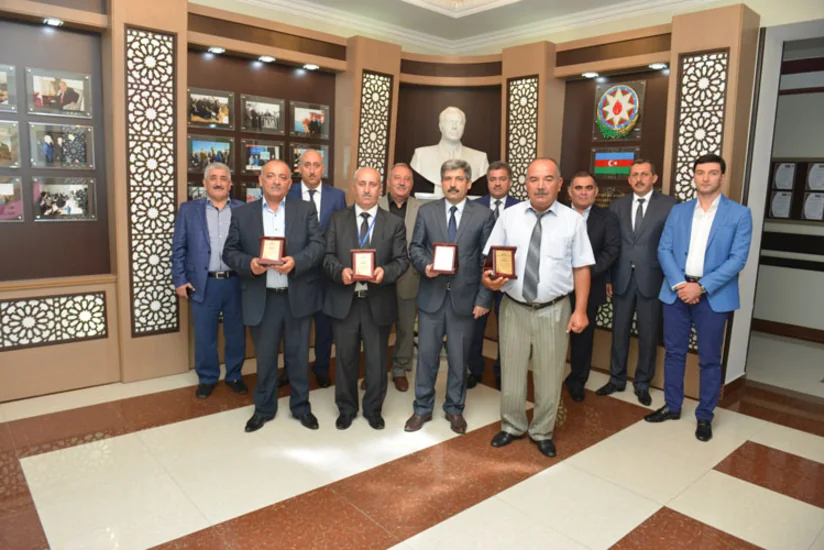 SOCAR-ın Qaz İxrac İdarəsinin bir qrup işçisi təltif edilib