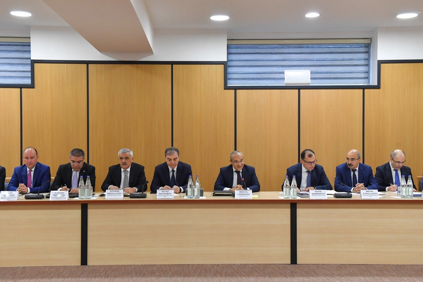 Mikayıl Cabbarov Gəncədə sahibkarlarla görüşüb