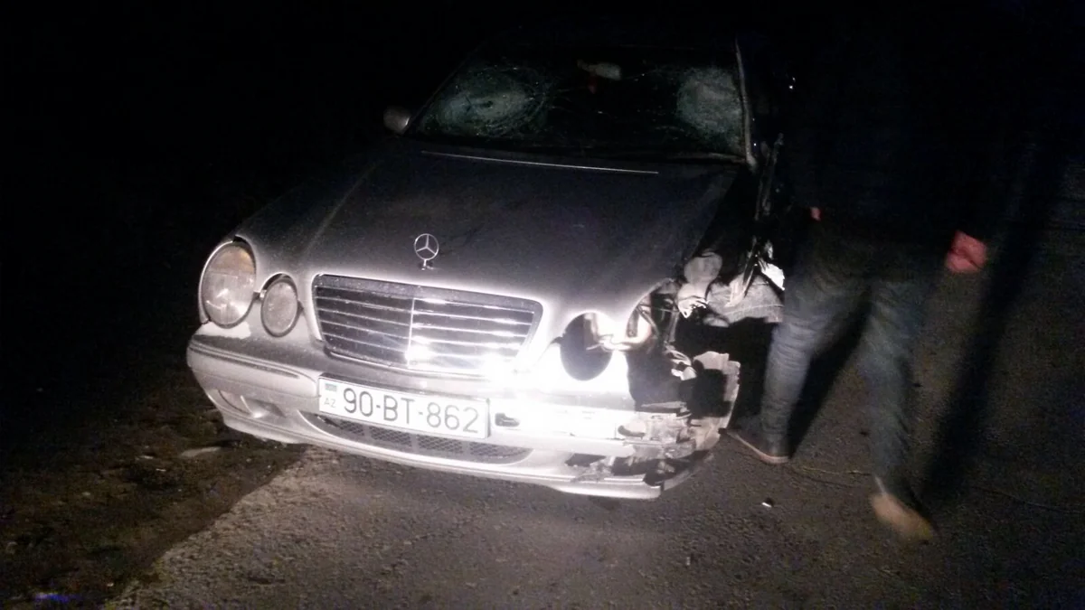 Xaçmaz-Quba yolunda yol qəzası baş verib, 3 nəfər ağır yaralanıb