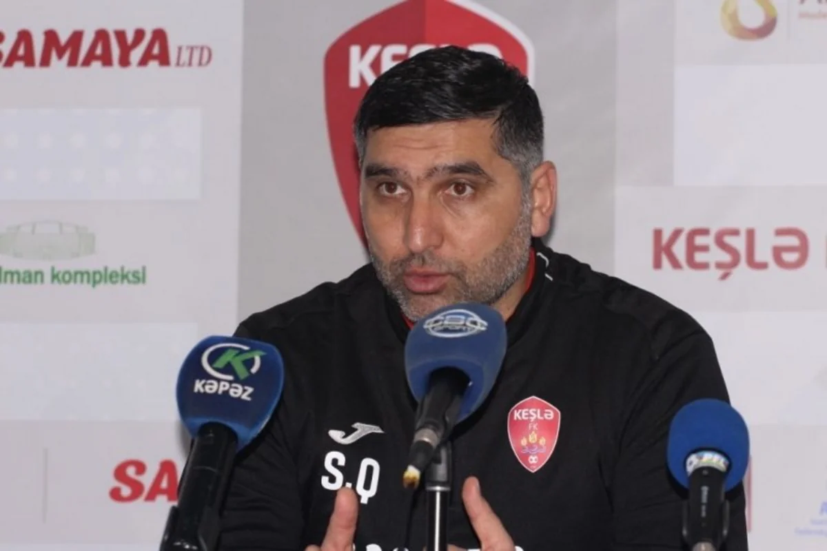Keşlənin baş məşqçisi: Çalışdıq ki, fasilədən yaxşı istifadə edək