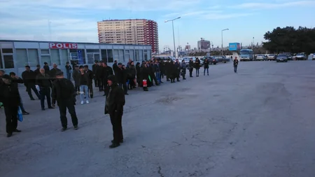 Sumqayıta hərəkət edən avtobuslar rayonlara göndərilib