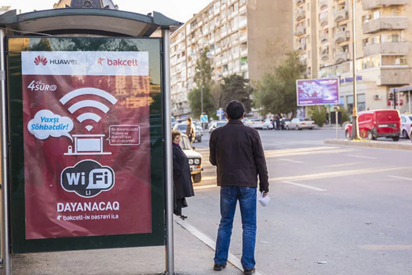 Bakıda pulsuz Wi-Fi xidməti təqdim edilən dayancaqların sayı artırılacaq