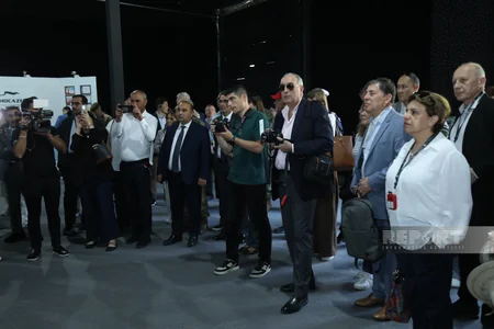 Foreign diplomats visit film studio in Lachin