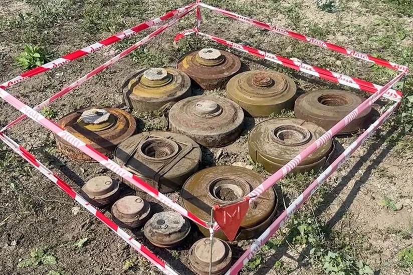Over 120 landmines neutralized in Karabakh after completion of anti-terror measures