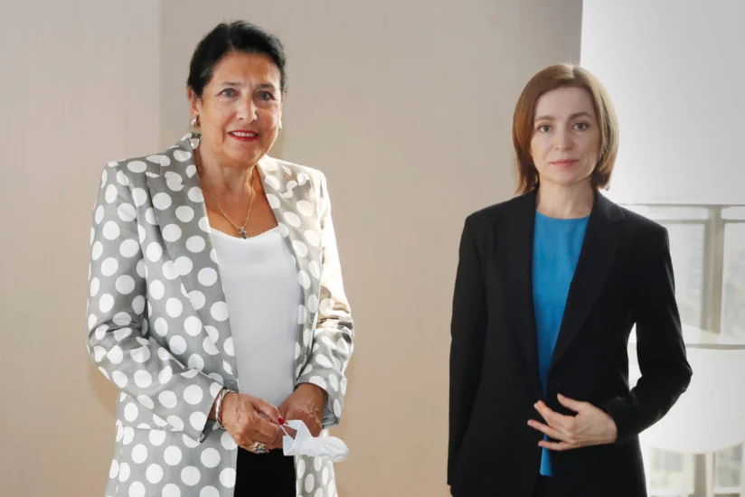 Gürcüstan Prezidenti Moldovaya həmrəylik ifadə edib