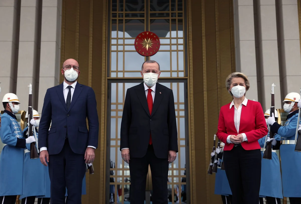 Erdoğan holds meeting with EU leaders