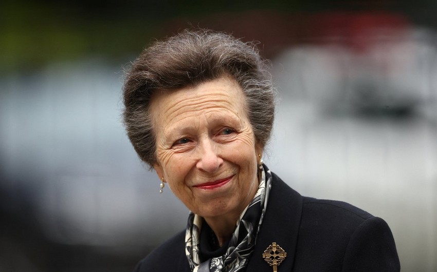 Princess Anne arrives on royal tour in New York