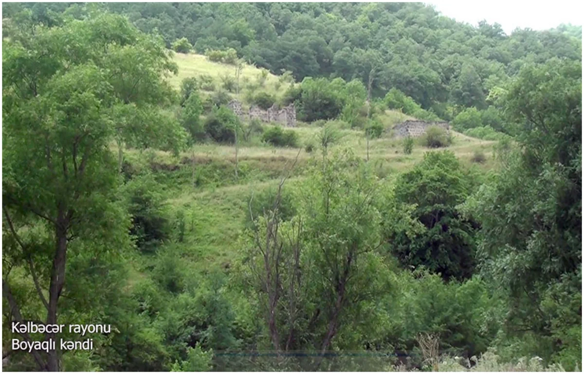 Kəlbəcərin Boyaqlı kəndindən görüntülər - VİDEO