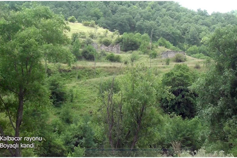 Видеокадры из села Бояглы Кельбаджарского района - ВИДЕО