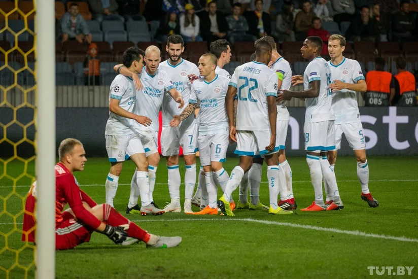 ПСВ прервал 10-матчевую безвыигрышную серию в еврокубках - ВИДЕО