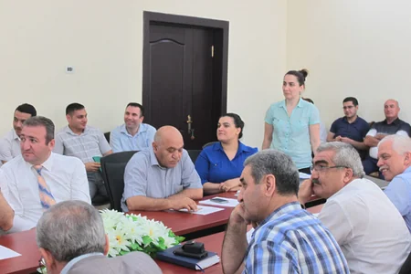​Ekologiya İdarəsində rəhbər heyətin mülki müdafiə məşqi keçirilib