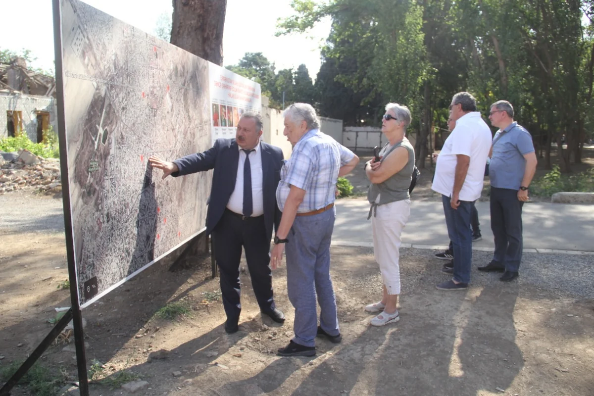 Israeli delegation visits Ganja 