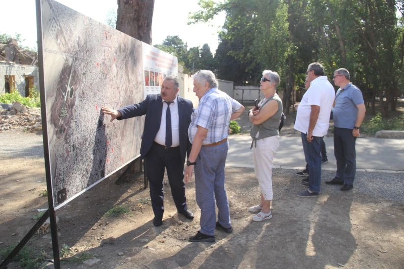 Israeli delegation visits Ganja 