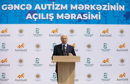 Heydər Əliyev Fondunun təşəbbüsü, “AzerGold”un dəstəyi ilə Gəncədə Autizm Mərkəzi istifadəyə verilib