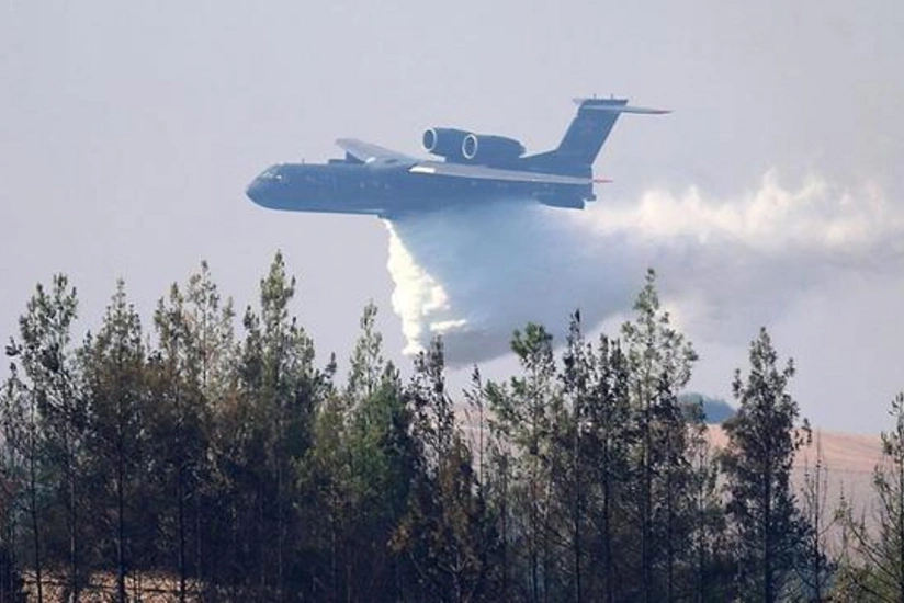 Russia's amphibia airplane crashes in Turkey