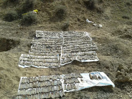 Ölkə ərazisində 4 gün ərzində 1140 ədəd partlamamış hərbi sursat aşkar edilib