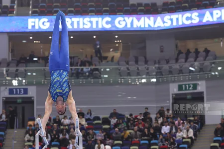 Milli Gimnastika Arenasında Dünya Kubokunun açılış mərasimi keçirilib