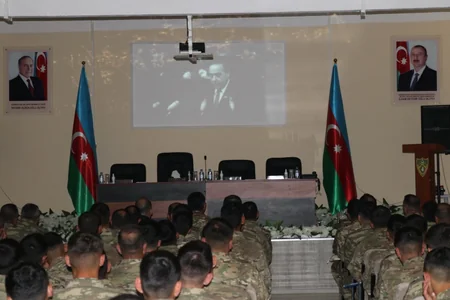 Ulu Öndər Heydər Əliyevin xatirəsi Laçında anılıb