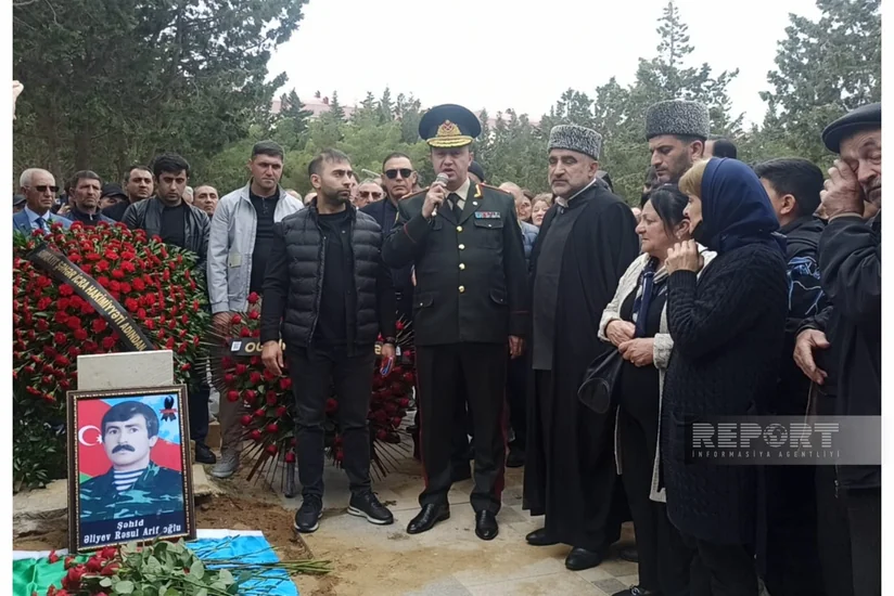 Sumqayıtda Birinci Qarabağ müharibəsinin şəhidi dəfn edilib