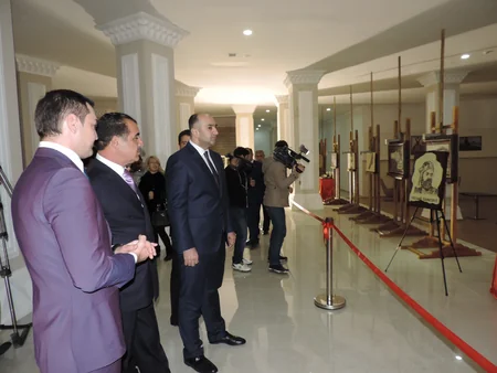 Heydər Əliyev Mərkəzinin təşkilatçılığı ilə Gəncədə Nikolya Şokolad Muzeyinin sərgisi açılıb