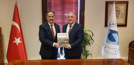 AzTU-nun rektoru Türkiyədə səfərdə olub