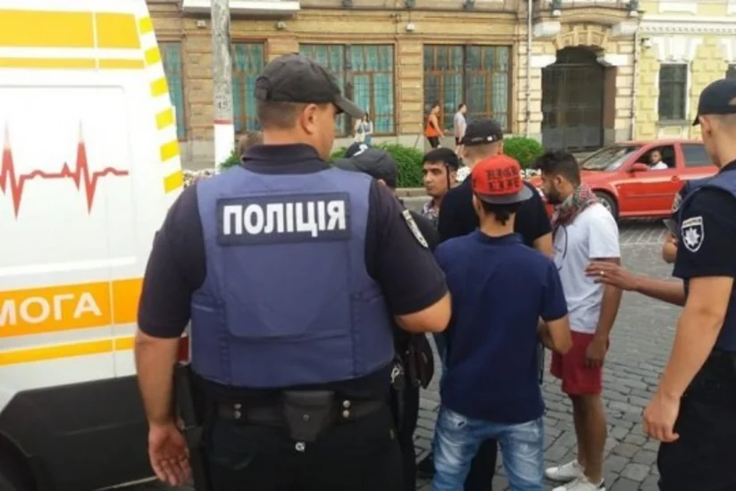 В Украине произошла массовая драка между египтянами и азербайджанцами
