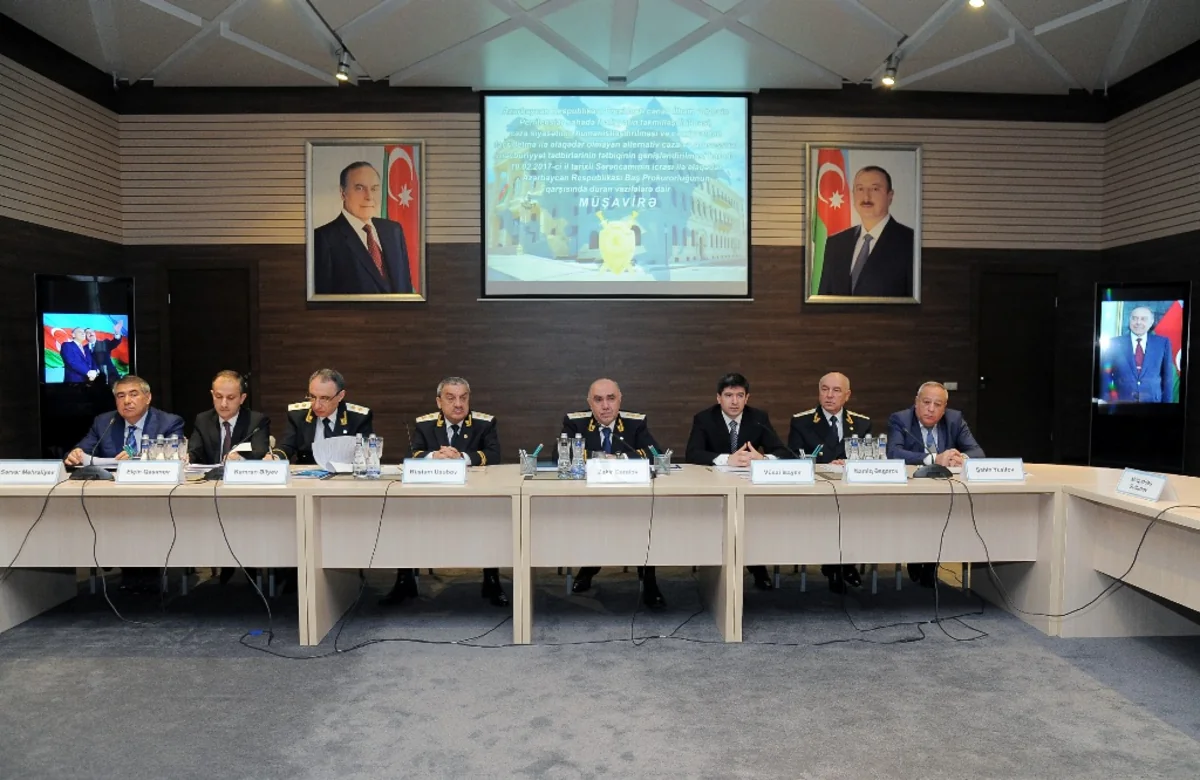 Baş Prokurorluqda geniş tərkibdə işçi qrupu yaradılıb