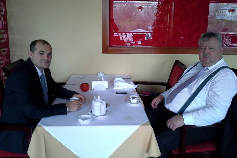 ​AXCP sədrinin müavini Latviyanın Azərbaycandakı səfiri ilə görüşüb