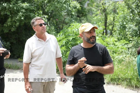 Зарубежные путешественники посетили Шушу