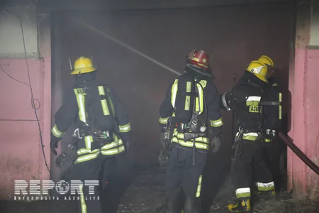 Təzə bazarda yanğın baş verib - FOTO - VİDEO