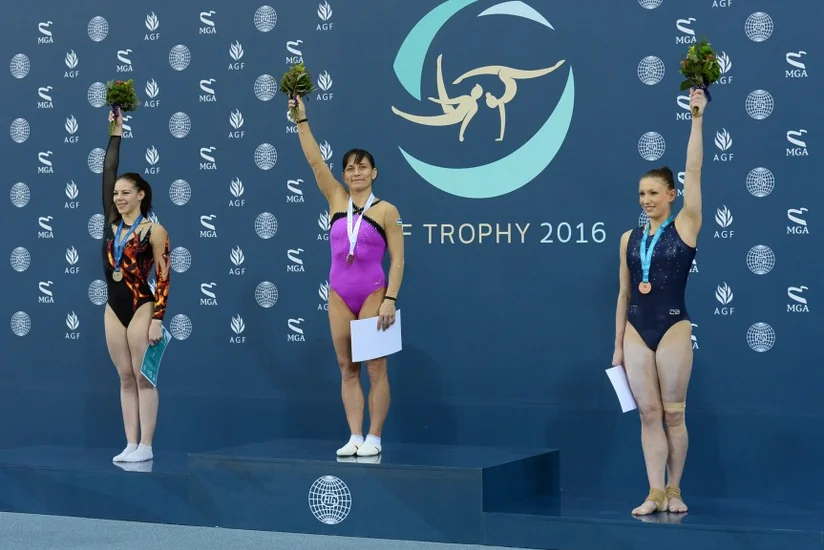 Azərbaycan idman gimnastikası üzrə Dünya Kuboku yarışlarında dördüncü medalını qazanıb - FOTO