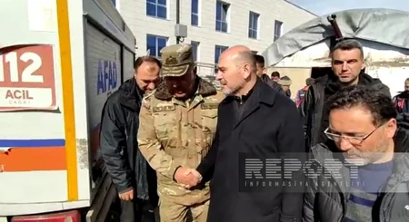 Soylu: Azərbaycan xilasediciləri günün 24 saatı Kahramanmaraşda qardaşlığın ən böyük nümunəsini göstərir