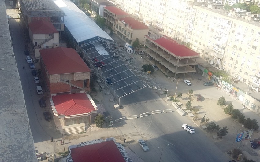 Bakıdakı yarmarkalardan biri köçürülür - FOTO