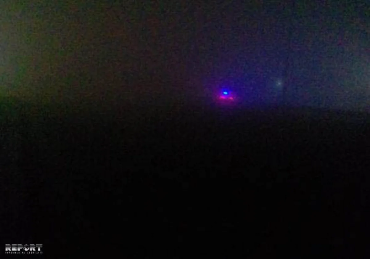 Bakı-Qazax yolunda qatı duman maşınların hərəkətində çətinlik yaradıb - FOTO