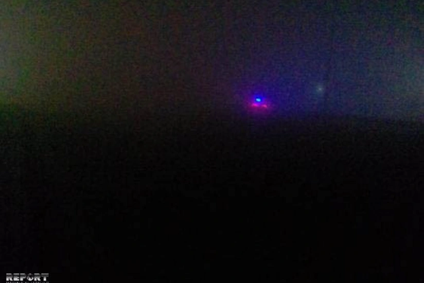 Bakı-Qazax yolunda qatı duman maşınların hərəkətində çətinlik yaradıb - FOTO