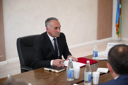 Dövlət Şəhərsalma və Arxitektura Komitəsinin sədri Şəmkirdə vətəndaşları qəbul edib