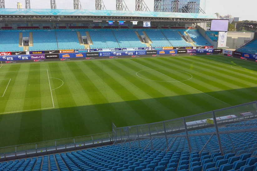 Rusiyada stadion yanıb