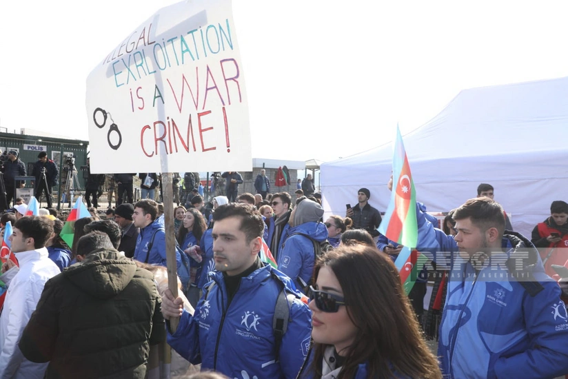 Azerbaijani diaspora issues statement supporting protests on Shusha-Khankandi road