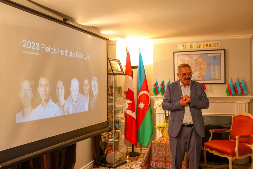 Torontoda Azərbaycan Evində dünyaşöhrətli alimlə görüş keçirilib