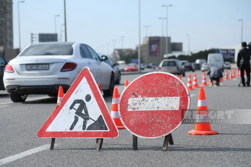 Bakı-Şamaxı avtomobil yolunda hərəkət qismən məhdudlaşdırılacaq