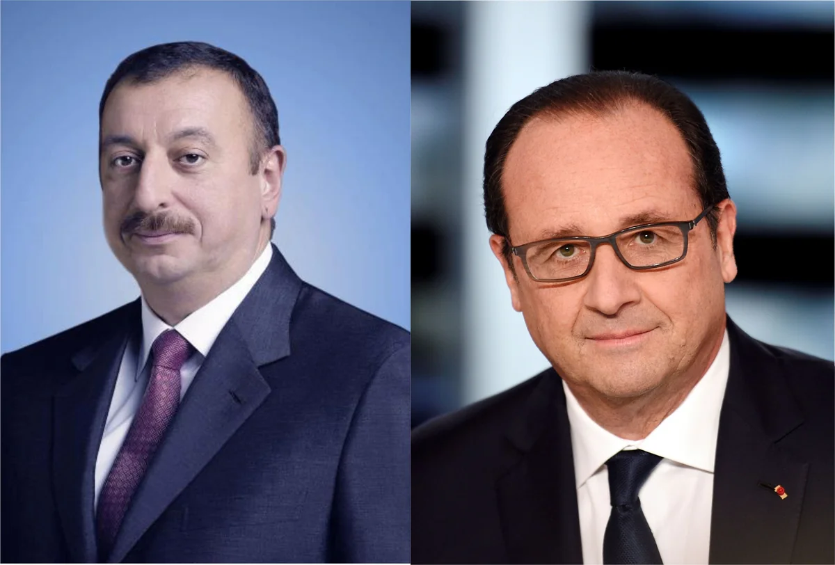 Azərbaycan Prezidenti Fransua Ollanda başsağlığı verib