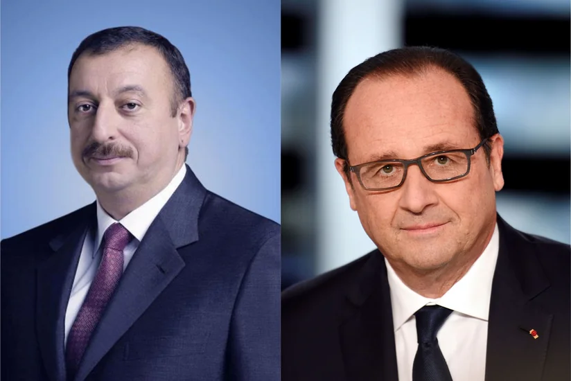 Azərbaycan Prezidenti Fransua Ollanda başsağlığı verib
